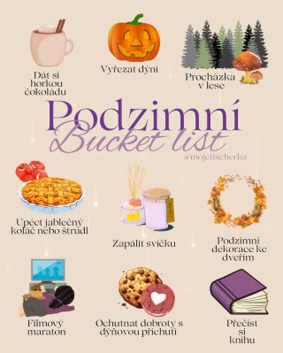 Přišlo mi do stories několik hezkých zpráv na můj podzimní seznam, tak vám to zveřejním i sem. A taky teda jste mi psali...